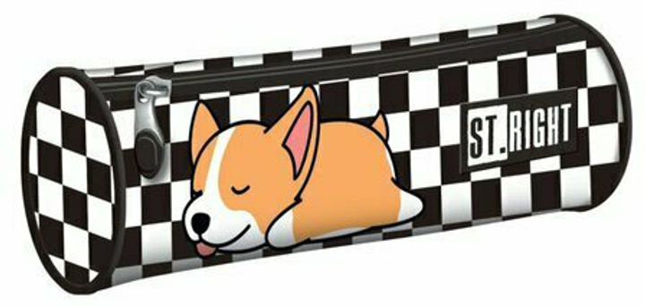 Piórnik tuba St.Majewski PU-01 Sleepy Corgi (5903235664373) - obraz 1