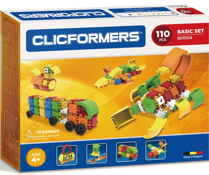 Klocki konstrukcyjne Clicformers Blossom 110 elementów (8809465532710) - obraz 1