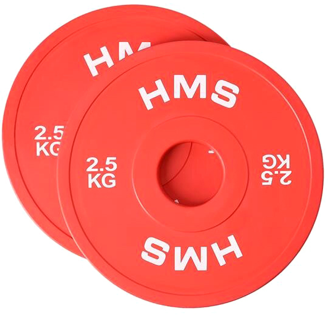 Telerze obciążeniowe HMS 2 szt x 2.5 kg (5907695505344) - obraz 1