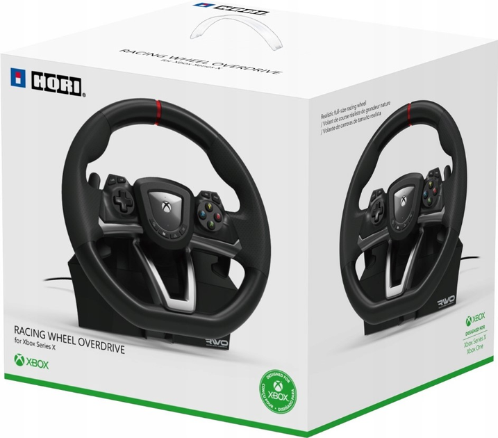 Kierownica Hori Racing Wheel Overdrive (0810050910187) - obraz 1