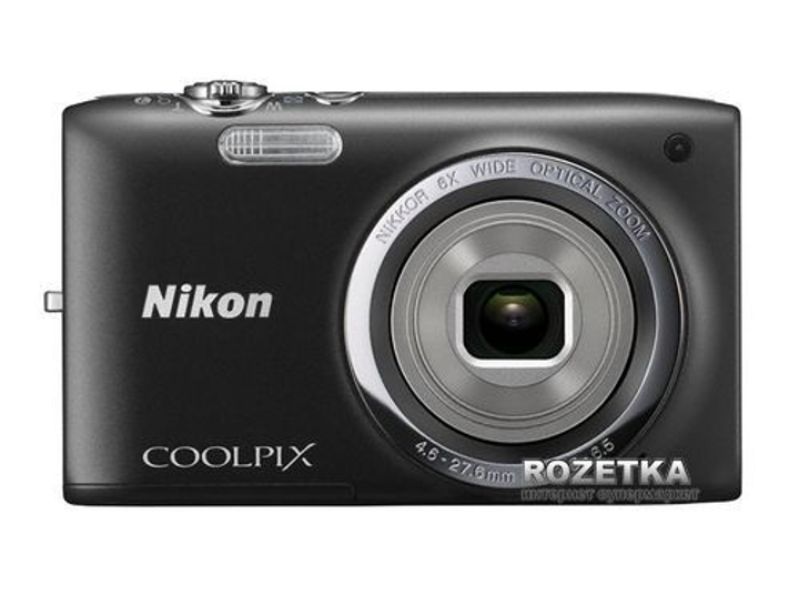 Фотоаппарат Nikon Coolpix S2700 Black (VNA301E1) купить на ROZETKA ...