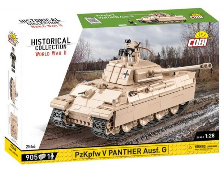 Klocki konstrukcyjne Cobi Historical Collection WWII V Panther Ausf. G 905 elementów (5902251025663) - obraz 1