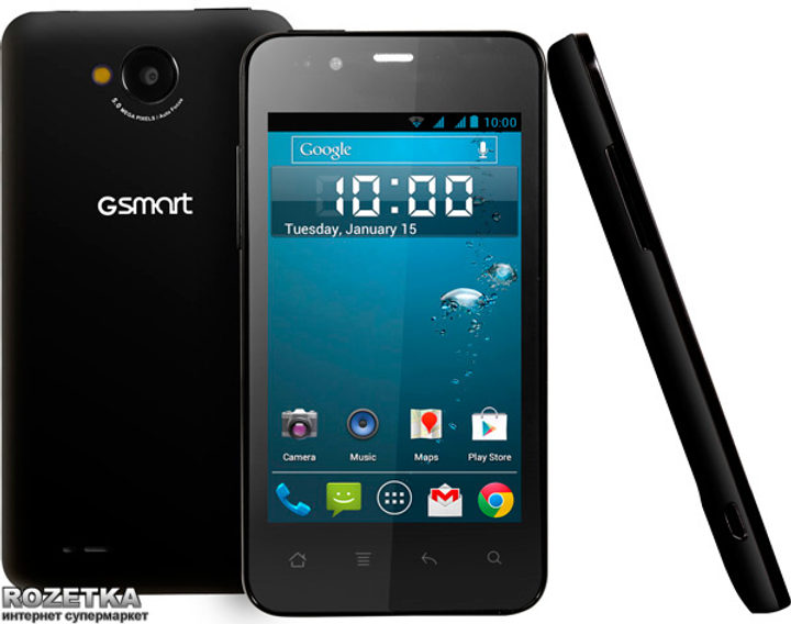Мобильный телефон Gigabyte GSmart Rio R1 Black – фото, отзывы ...