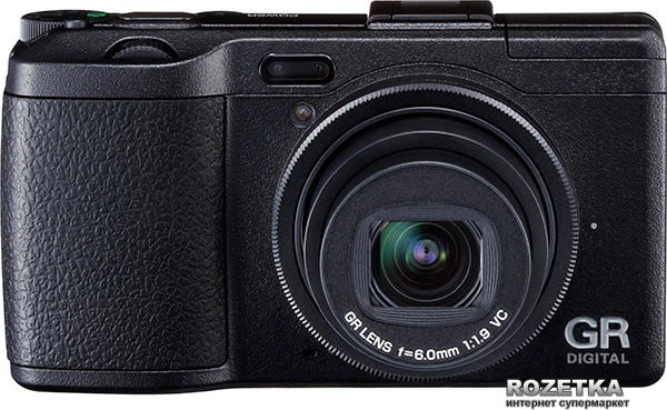 Фотоаппарат Ricoh GR Digital IV Black (175724) купить на ROZETKA
