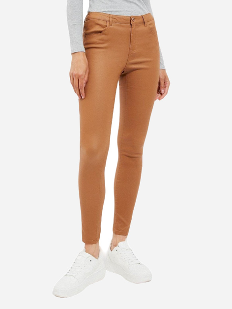 Spodnie skinny damskie Moodo Z-SP-3611 XXL Beżowe (5904152263366) - obraz 1