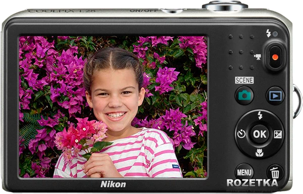 Фотоаппарат Nikon Coolpix L28 Silver (VNA350E1) купить на ROZETKA