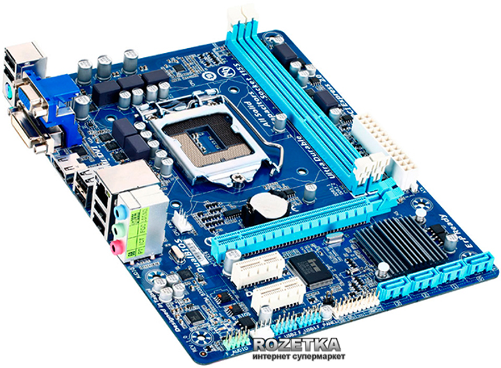 Материнская плата Gigabyte GA-H61M-HD2 (s1155, Intel H61 Express, PCI ...