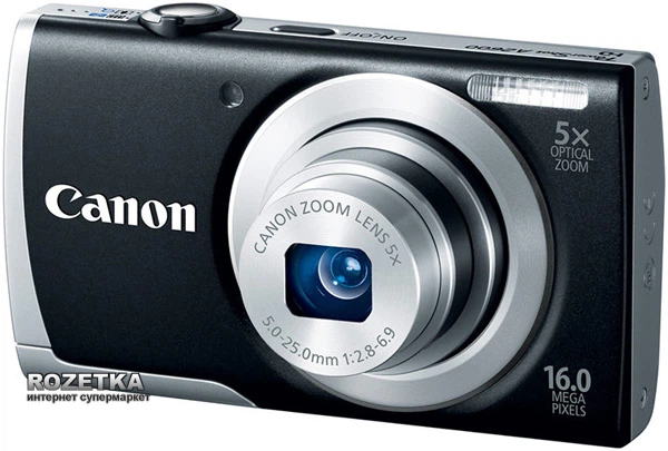 Фотоаппарат Canon PowerShot A2600 Black (8157B013) купить на