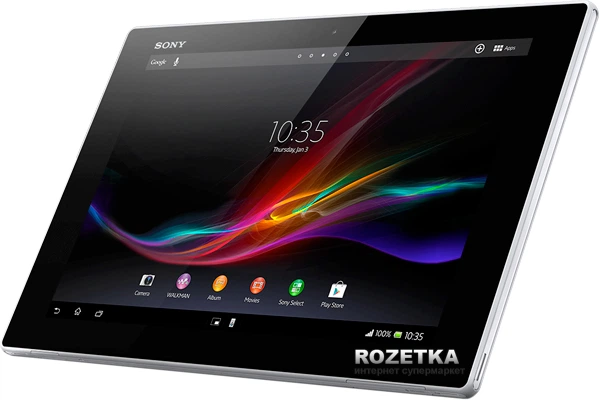 SONY　タブレット Планшет Sony Xperia Tablet Z 32GB White (SGP312RU/W.RU3