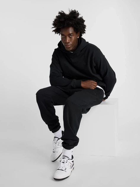 Спортивні штани утеплені чоловічі New Balance Nb Athletics MP41508 XL Чорні (197375356358) - зображення 4