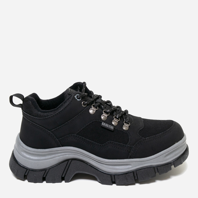 Zimowe buty trekkingowe damskie niskie Big Star KK274362 38 Czarne (5900714583538) - obraz 1