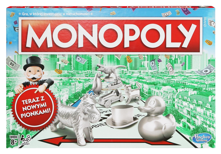 Gra planszowa Hasbro Monopoly Classic (5010993414468) - obraz 1