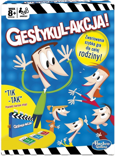 Gra planszowa Hasbro Gestykul-Akcja (5010993571819) - obraz 1