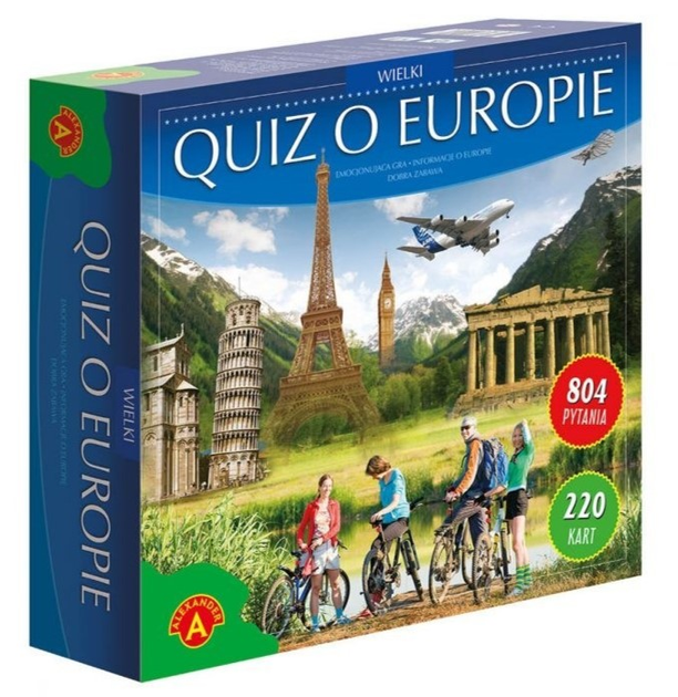 Gra planszowa Alexander Wielki Quiz o Europie (5906018004397) - obraz 1