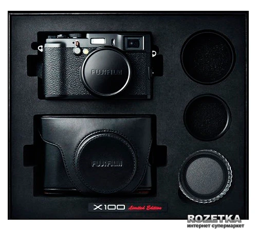 Фотоаппарат Fujifilm FinePix X100 Black Limited Edition (16207442