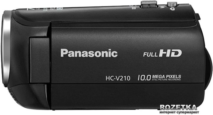 Видеокамера Panasonic HC-V210 Black (HC-V210EE-K) – фото, отзывы