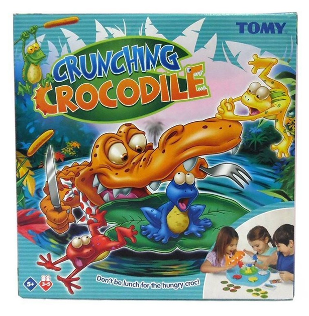 Gra planszowa Tomy Crunching Crocodile (5011666724716) - obraz 1