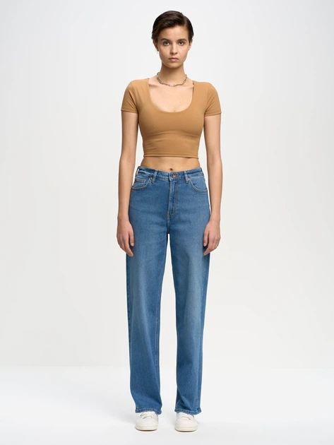 Джинси Regular Fit жіночі Big Star Meghan-485 W29L30 Блакитні (5900714562793) - зображення 3