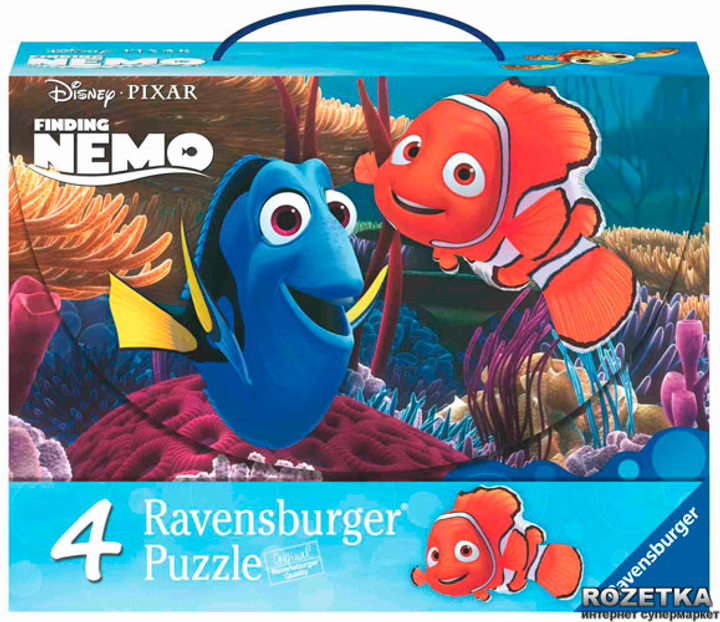 Ravensburger В поисках Немо 4 в 1 (07315-Rb) – игрушки с