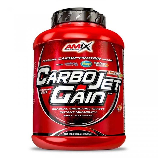Гейнер Amix Nutrition CarboJet Gain 4 кг Шоколад (2455884648) - Фото 1 Гейнер Amix Nutrition CarboJet Gain 4 кг Шоколад (2455884648) - изображение 1