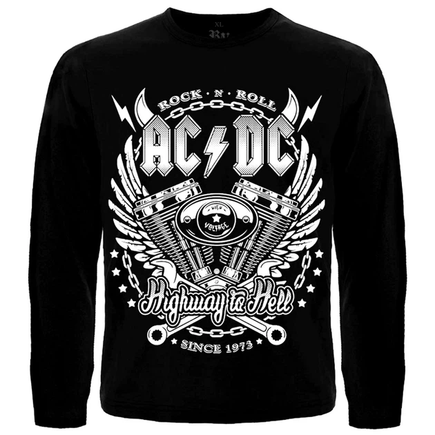 Футболка з довгим рукавом AC/DC (since 1973), Розмір L - Фото 1 Футболка з довгим рукавом AC/DC (since 1973), Розмір L - изображение 1