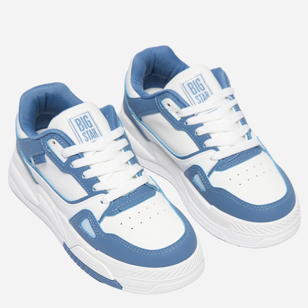 Sneakersy damskie Big Star NN274670 41 Biało-błękitne (5900714741686) - obraz 2