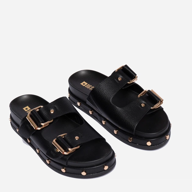 Klapki damskie na platformie Big Star NN274082 41 Czarne (5900714758332) - obraz 3