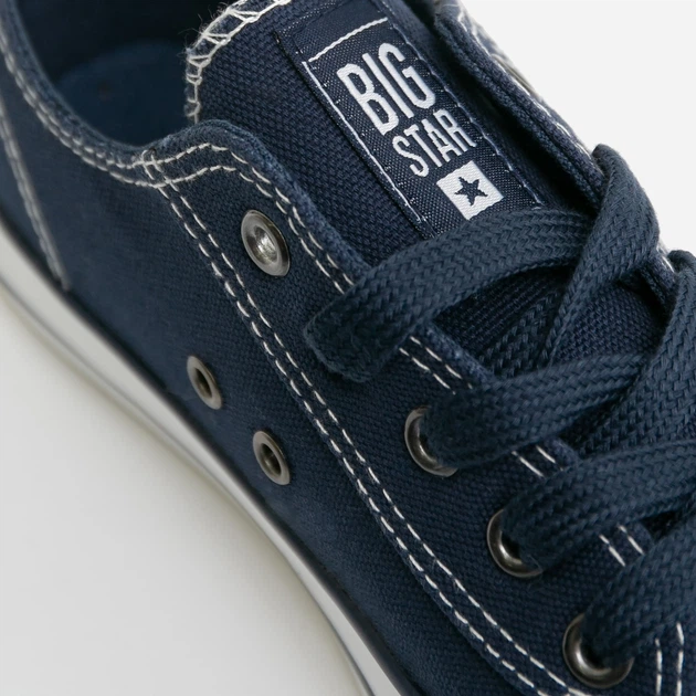 Підліткові кеди для хлопчика Big Star JJ374401 35 Темно-сині (5900714490904) - зображення 5