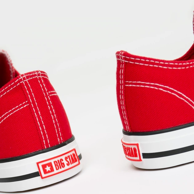 Підліткові кеди для хлопчика Big Star JJ374402 35 Червоні (5900714490966) - зображення 6