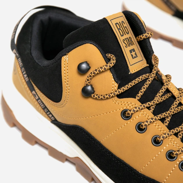 Чоловічі кросівки для трекінгу Big Star KK174242 42 Коричневі (5900714569174) - зображення 4