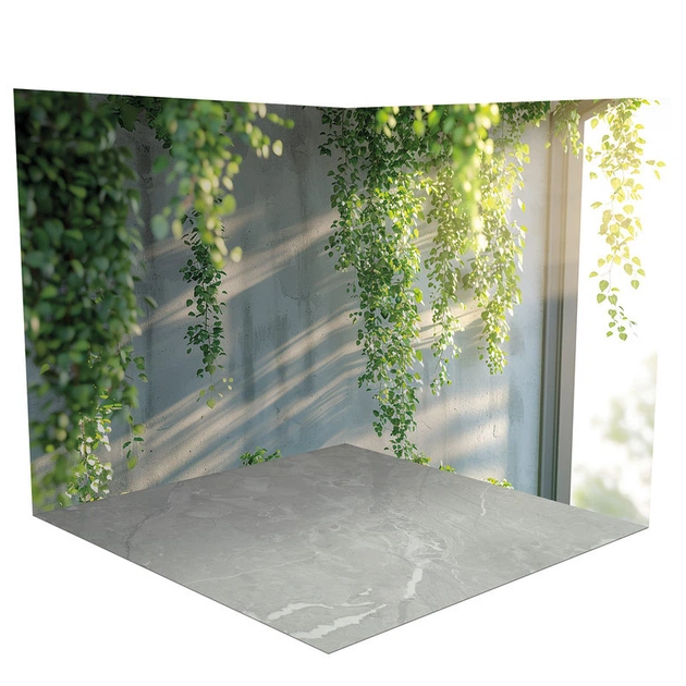 Виниловый угловой фотофон 160x160см, Frontlit 450 г/м2 №58405 - изображение 2