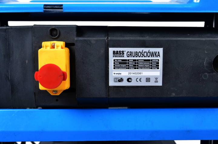 Strugarka grubościówka Bass Polska 2000 W 4781 (5902067603406) - obraz 7