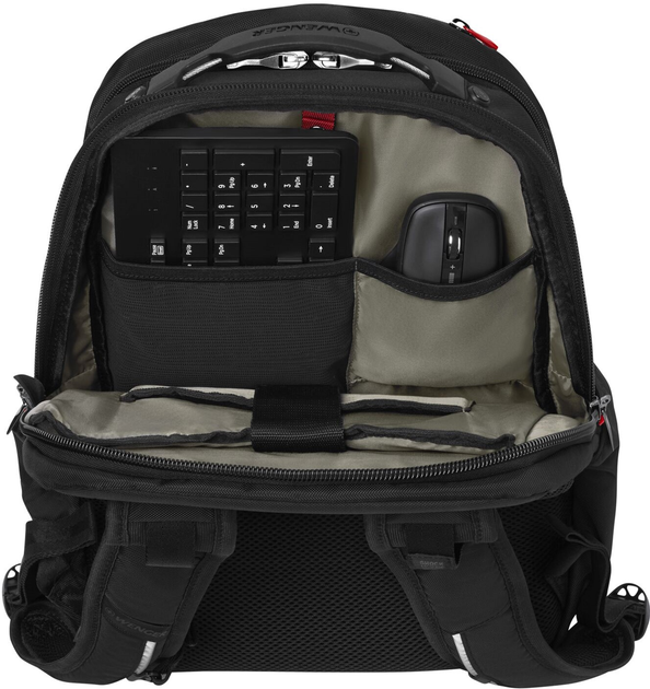 Plecak do laptopa Wenger Cosmic 17" Black (7611160264213) - obraz 7