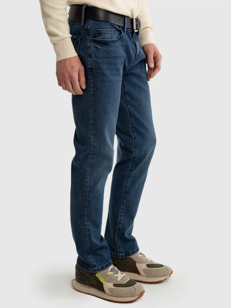 Jeansy regular fit męskie Big Star Terry-352 W34L34 Niebieskie (5900714563226) - obraz 3
