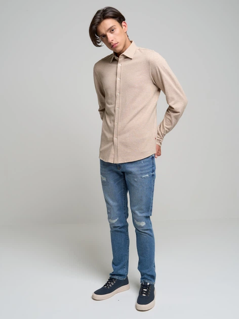 Джинси Slim Fit чоловічі Big Star Terry Carrot-265 W30L32 Блакитні (5900714548261) - зображення 4