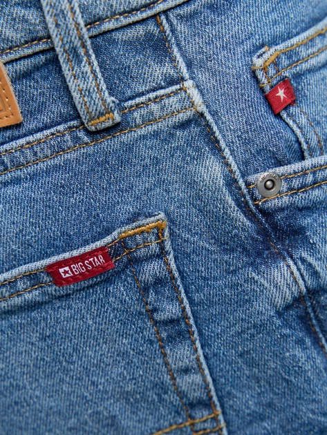 Jeansy slim fit męskie Big Star Terry Carrot-265 W30L32 Błękitne (5900714548261) - obraz 6