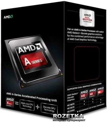 AMD A10 6800K ディスクトップPC 難あり Процессор AMD Richland A10-6800K 4.1GHz/4MB (AD680KWOHLBOX) sFM2