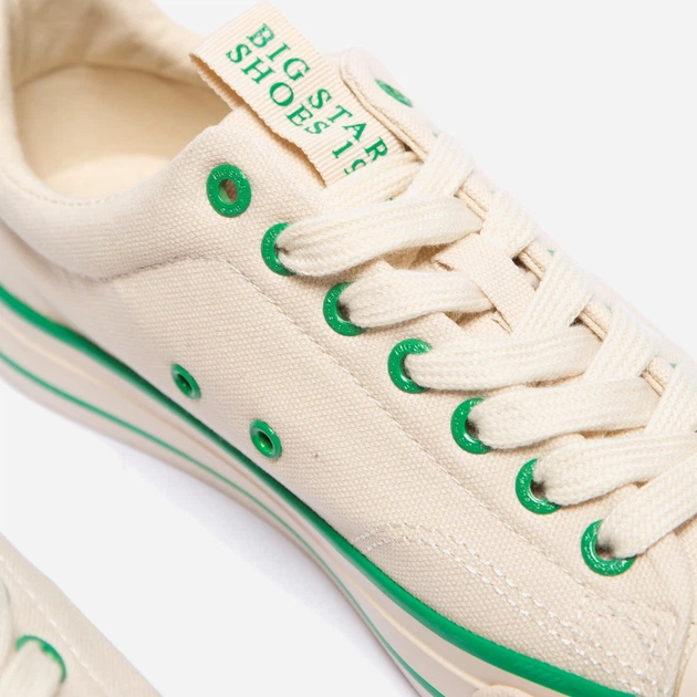 Trampki męskie do kostki Big Star NN174006 44 Beżowe (5900714750428) - obraz 3