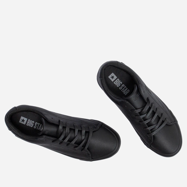 Tenisówki męskie do kostki Big Star NN174252 44 Czarne (5900714731076) - obraz 3