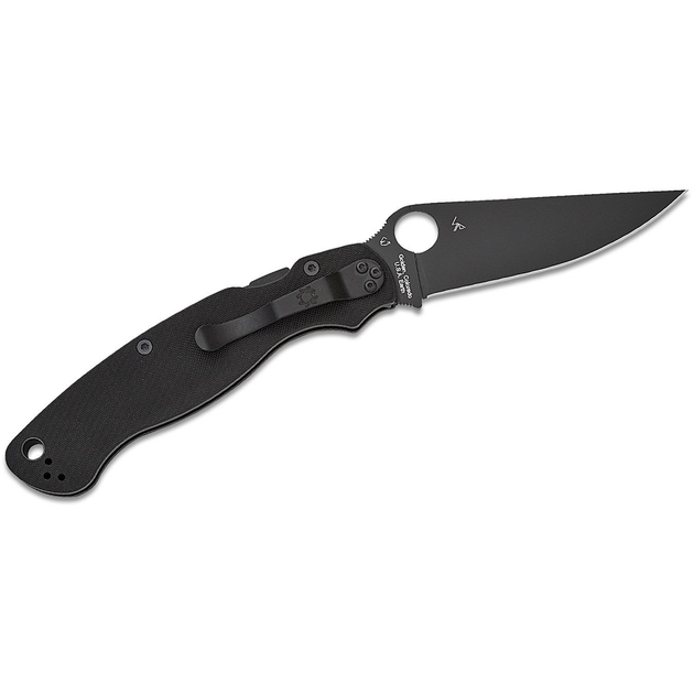 Складаний ніж Spyderco Military 2 Black Blade G-10 C36GPBK2 - зображення 2