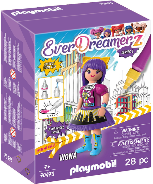 Figurka Playmobil EverDreamerz Viona Comic World z akcesoriami (4008789704733) - obraz 1