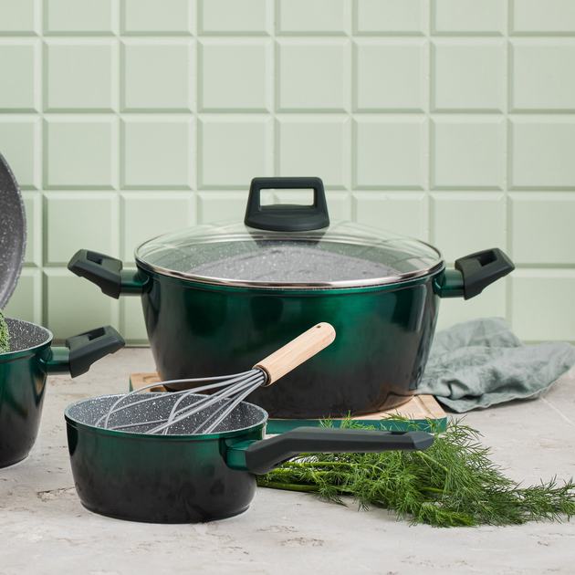 Garnek Ambition Ombre Green z pokrywką 6.7 l (5904134522672) - obraz 4