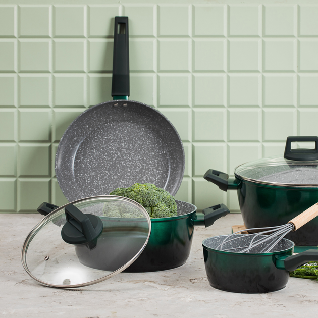 Garnek Ambition Ombre Green z pokrywką 6.7 l (5904134522672) - obraz 5