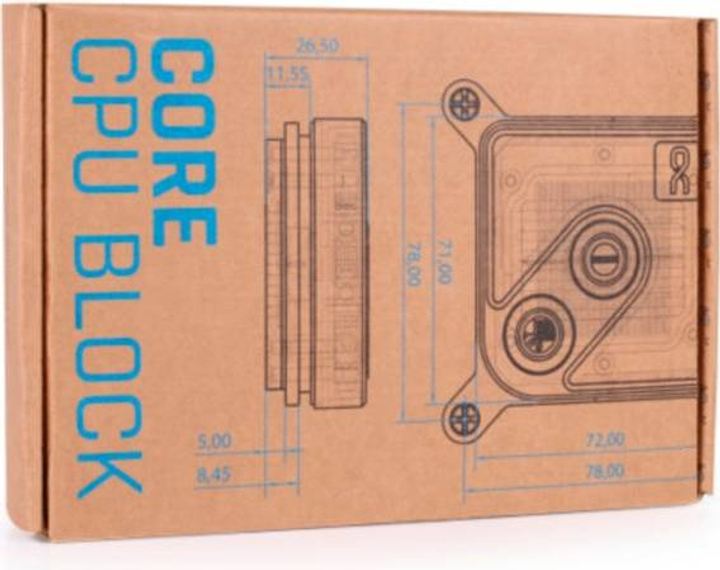 Водоблок Alphacool Core 1 Aurora Black (9173330) - изображение 7