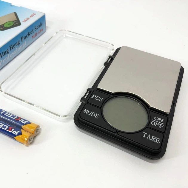 Весы ювелирные Ming Heng Pocket Scale Professional MH-696 на 600 г, точные электронные весы - изображение 12