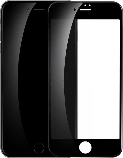 Защитное стекло Baseus для iPhone SE 2020/8/7 Curved-screen PET Soft 3D, Black (SGAPIPH8N-GPE01) - Фото 2 Защитное стекло Baseus для iPhone SE 2020/8/7 Curved-screen PET Soft 3D, Black (SGAPIPH8N-GPE01) - изображение 2