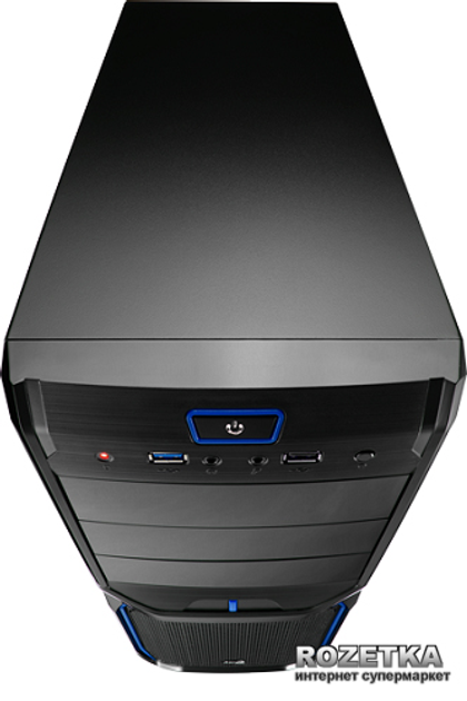Корпус Aerocool PGS V3X Advance Evil Blue Edition (4713105954050) + VP ...