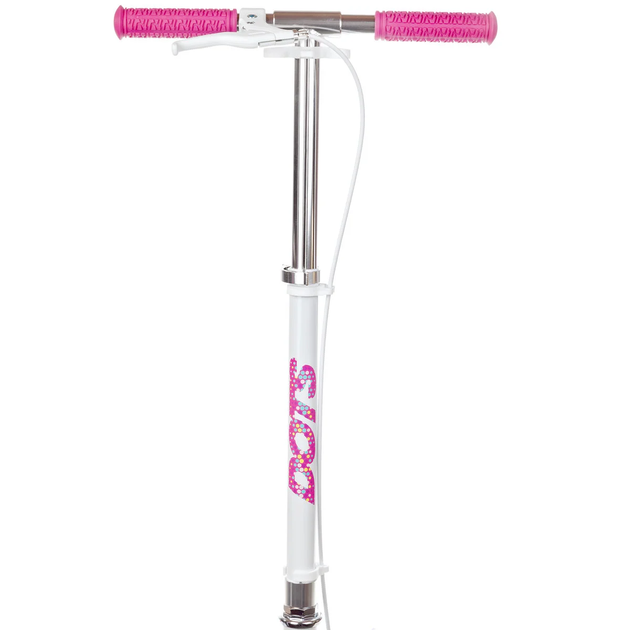 Двухколесный детский самокат Raven Dots White/Pink 200 мм (smj474) - Фото 8 Двухколесный детский самокат Raven Dots White/Pink 200 мм (smj474) - изображение 8