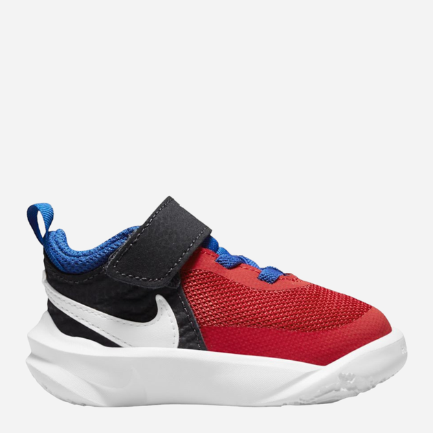 Дитячі кросівки для хлопчика Nike Team Hustle D 10 CW6737-005 21 Червоні (194957476572) - зображення 1