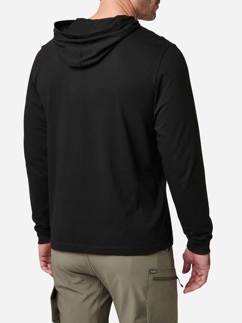 Худі чоловіче 5.11 Tactical 5.11 Hooded Long Sleeve 76165-019 L Black (888579523874) - зображення 2